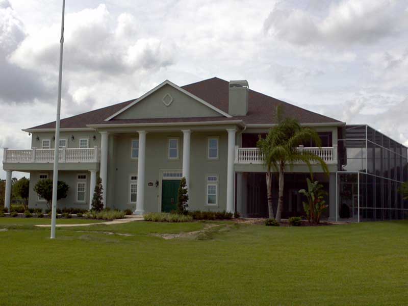 Fox Blocks ICF Custom Residence and Hangar Project in Frostproof, FL